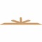 Ekena Millwork Saratoga Timber Gable Bracket, Western Red Cedar, 108"W x 27"H x 1 1/2"D x 5 1/2"F, 6/12 Pitch GBW108X27X0206SAR00SWR - alternate 4